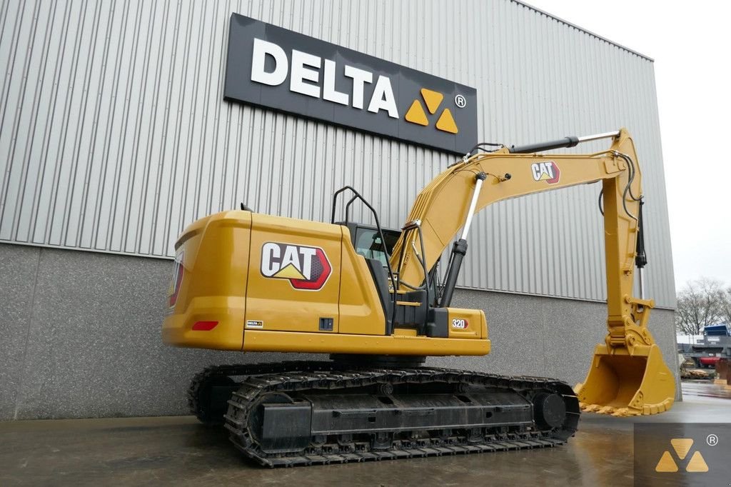 Kettenbagger Türe ait Caterpillar 320, Gebrauchtmaschine içinde Zevenbergen (resim 5)