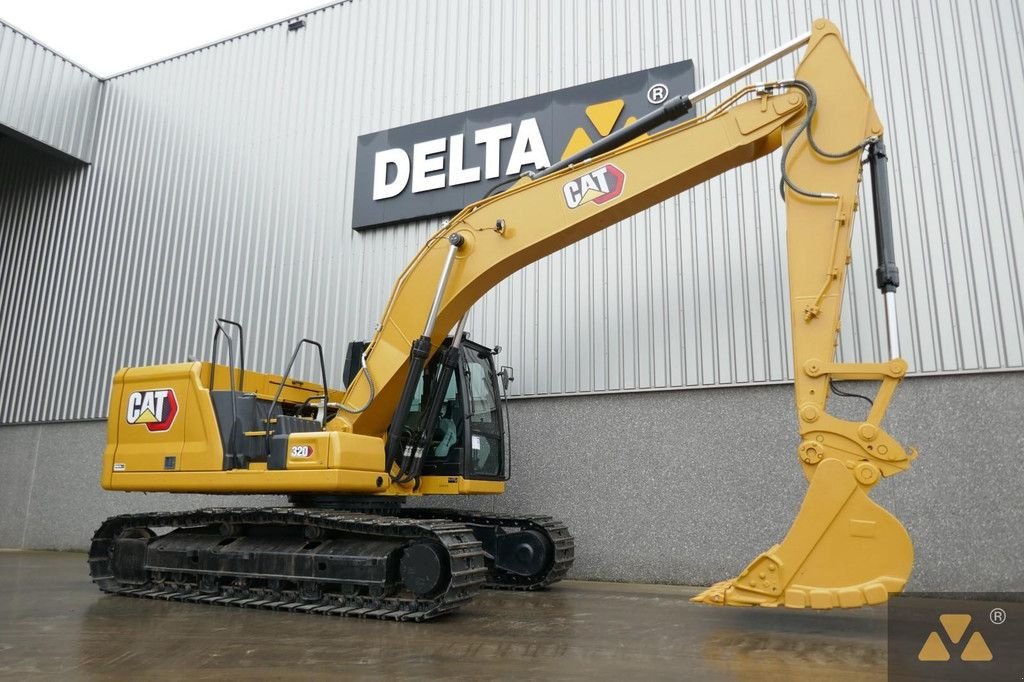 Kettenbagger Türe ait Caterpillar 320, Gebrauchtmaschine içinde Zevenbergen (resim 9)