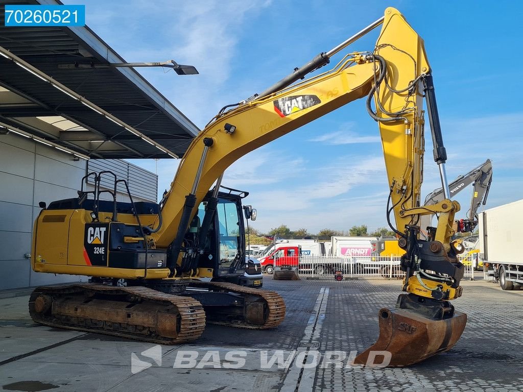 Kettenbagger del tipo Caterpillar 324 EL ROTO TILT- 2X BUCKETS, Gebrauchtmaschine en Veghel (Imagen 7)