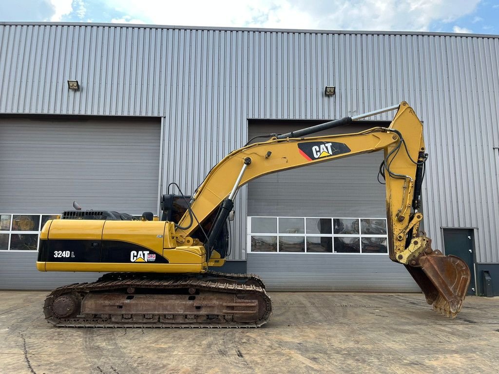 Kettenbagger del tipo Caterpillar 324DL - Hammerlines / A/C Cabin / C7 / Quick Coupler, Gebrauchtmaschine en Velddriel (Imagen 5)