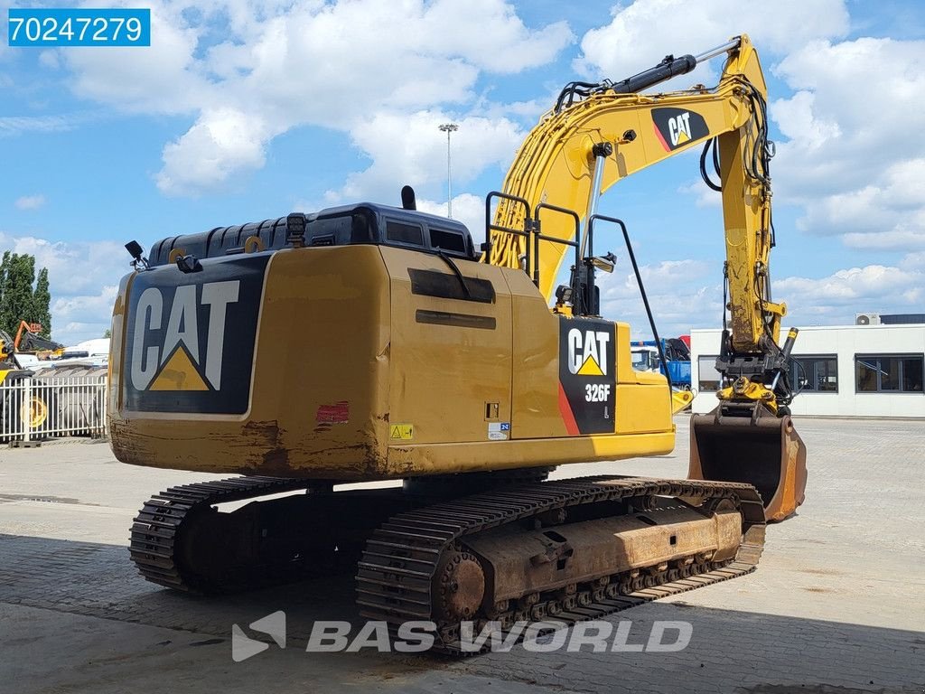 Kettenbagger of the type Caterpillar 326 F L NEW TRACKS - ENGCON ROTO TILT, Gebrauchtmaschine in Veghel (Picture 11)