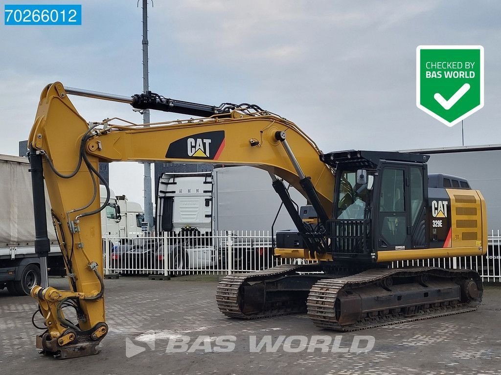 Kettenbagger от тип Caterpillar 329 E LN 3 M WIDE - GERMAN, Gebrauchtmaschine в Veghel (Снимка 1)