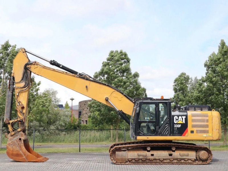 Kettenbagger del tipo Caterpillar 330 FLN OILQUICK STRAIGHT BOOM ABBRUCH DEMOLITION, Gebrauchtmaschine en Marknesse