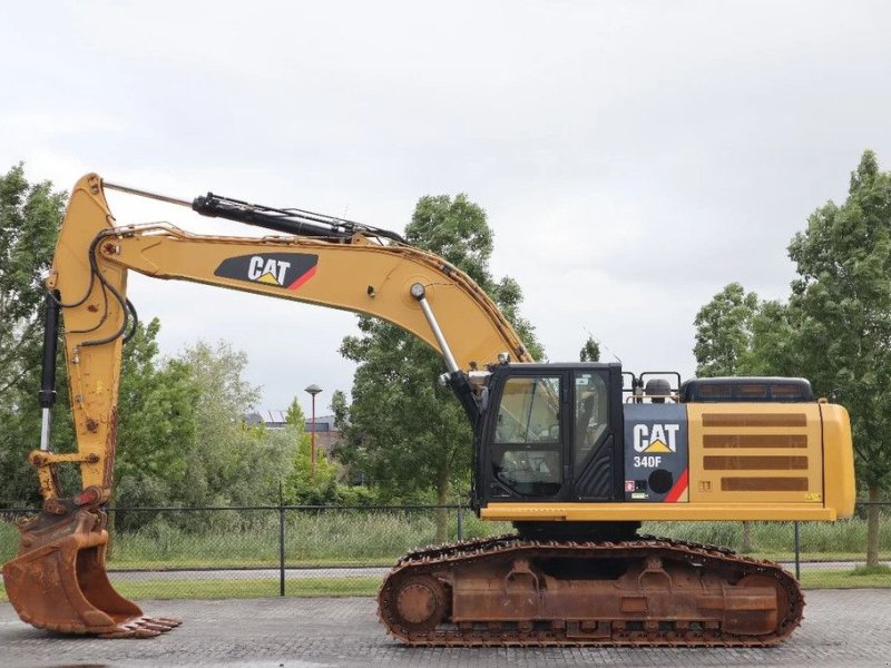 Kettenbagger tip Caterpillar 340 F 340F HYDR. QUICK COUPLER BUCKET, Gebrauchtmaschine in Marknesse (Poză 1)