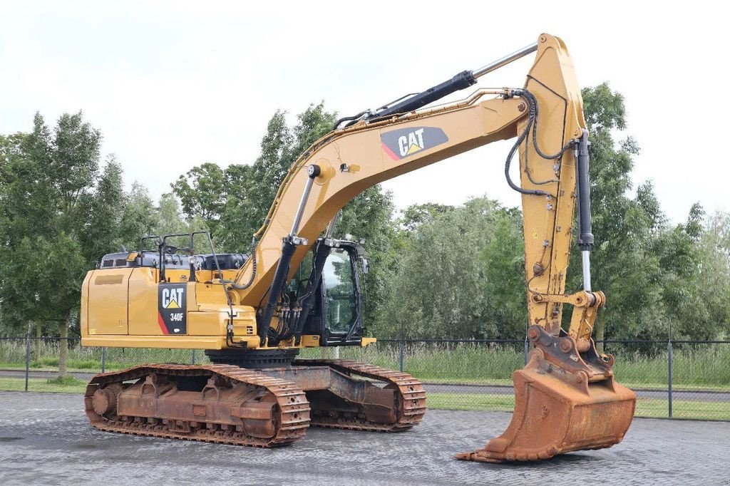 Kettenbagger des Typs Caterpillar 340 F 340F HYDR. QUICK COUPLER BUCKET, Gebrauchtmaschine in Marknesse (Bild 5)