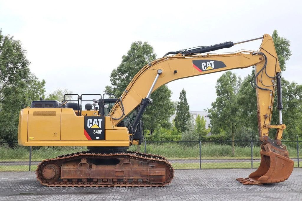 Kettenbagger tip Caterpillar 340 F 340F HYDR. QUICK COUPLER BUCKET, Gebrauchtmaschine in Marknesse (Poză 4)