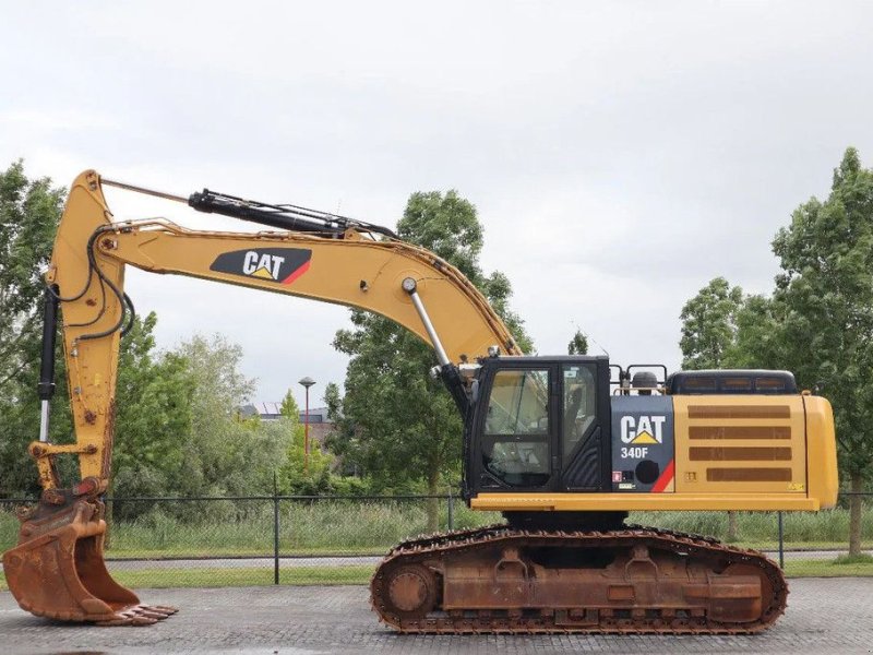 Kettenbagger van het type Caterpillar 340 F 340F HYDR. QUICK COUPLER BUCKET, Gebrauchtmaschine in Marknesse (Foto 1)