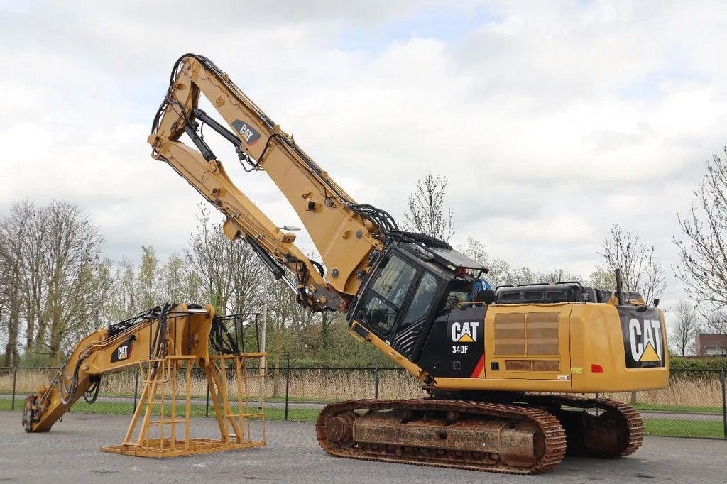 Kettenbagger a típus Caterpillar 340 F UHD 23 M 2X BOOM EXT. UC OILQUICK ABBRUCH, Gebrauchtmaschine ekkor: Marknesse (Kép 3)