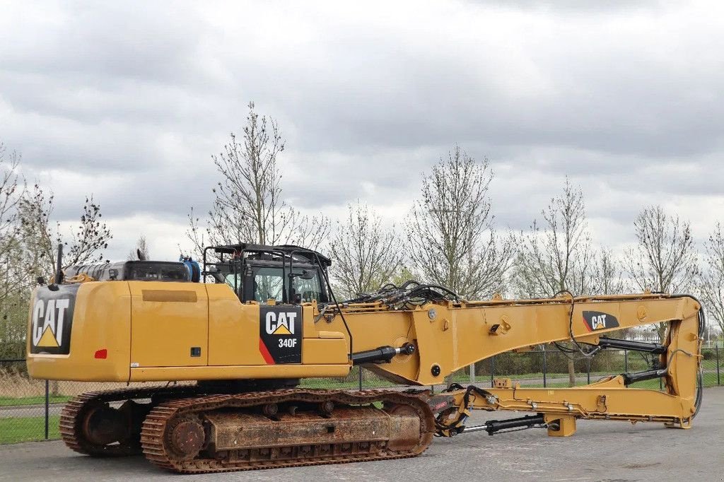 Kettenbagger za tip Caterpillar 340 F UHD 23 M 2X BOOM EXT. UC OILQUICK ABBRUCH, Gebrauchtmaschine u Marknesse (Slika 7)