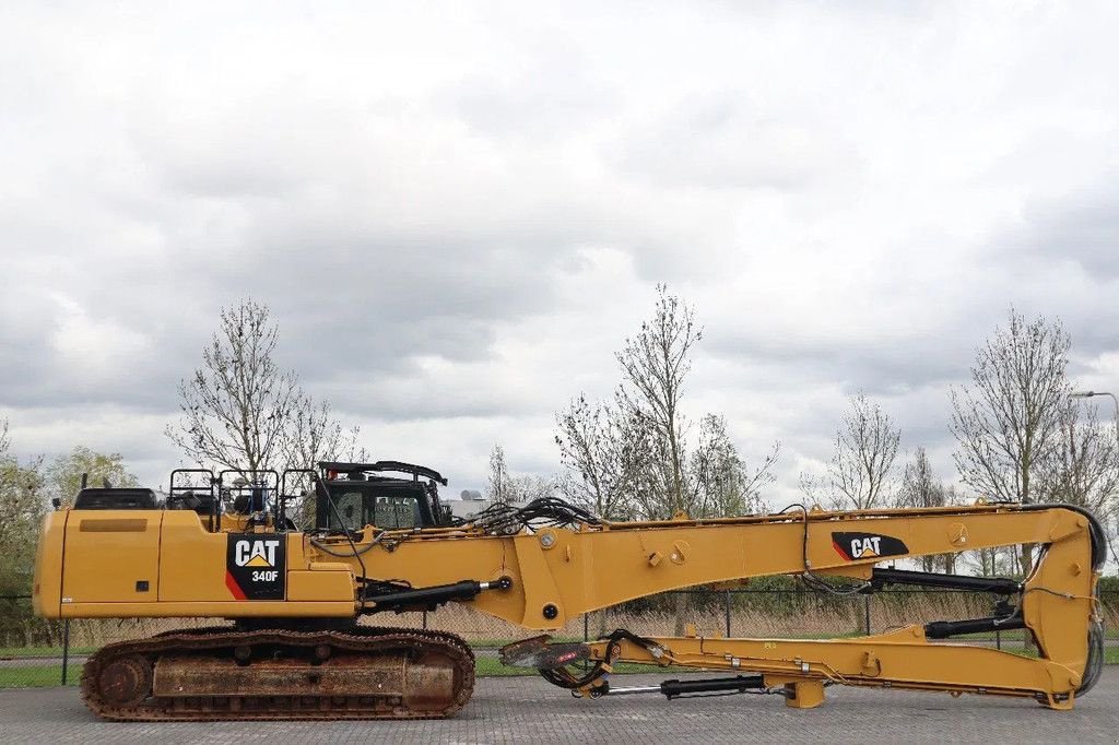 Kettenbagger a típus Caterpillar 340 F UHD 23 M 2X BOOM EXT. UC OILQUICK ABBRUCH, Gebrauchtmaschine ekkor: Marknesse (Kép 4)