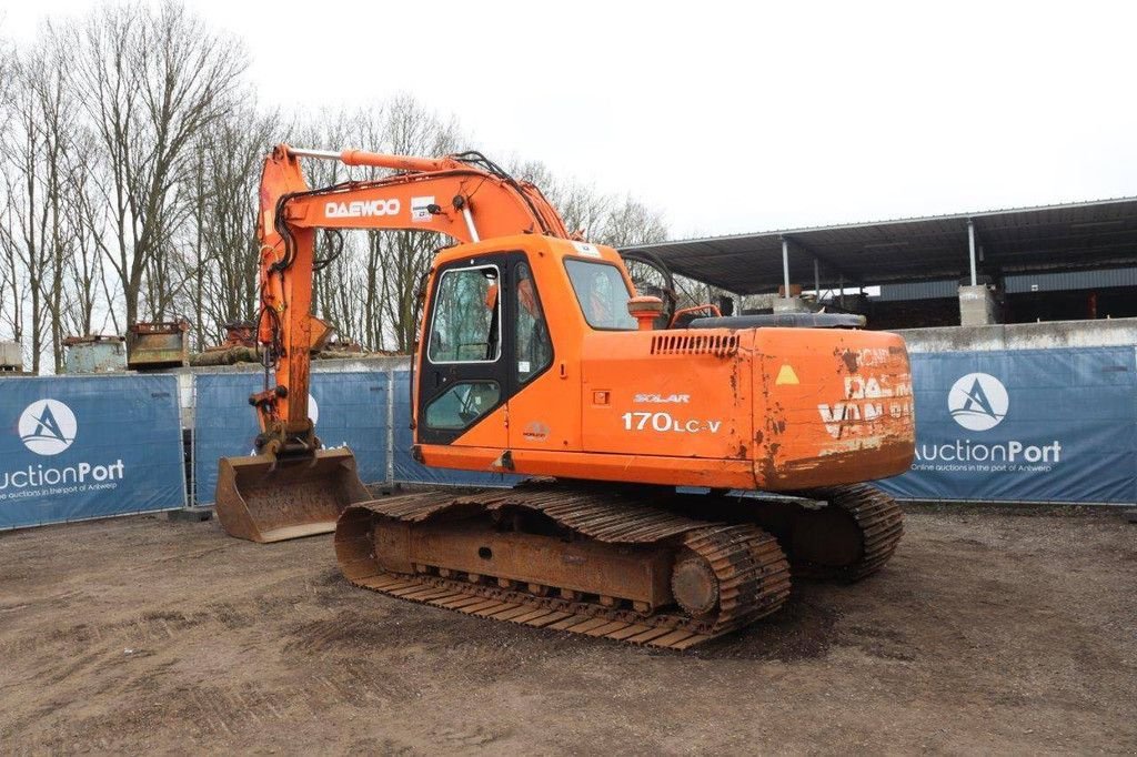 Kettenbagger des Typs Daewoo Exca S170LC-V, Gebrauchtmaschine in Antwerpen (Bild 3)