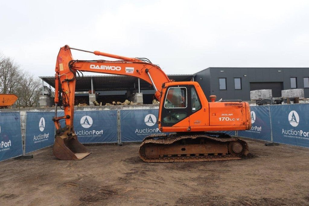 Kettenbagger des Typs Daewoo Exca S170LC-V, Gebrauchtmaschine in Antwerpen (Bild 2)