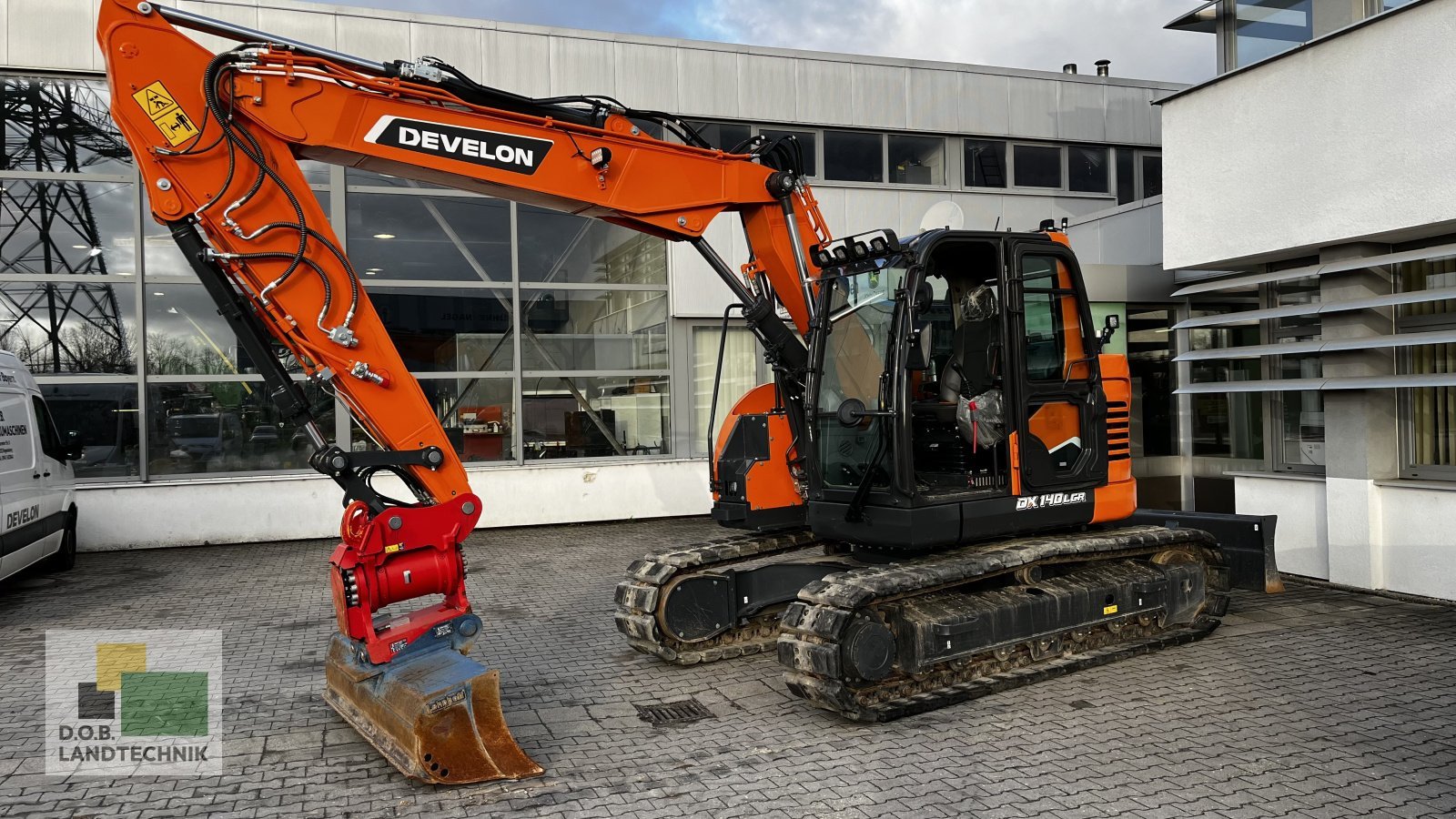 Kettenbagger typu Develon-Doosan DX 140LCR-7, Gebrauchtmaschine v Regensburg (Obrázok 2)