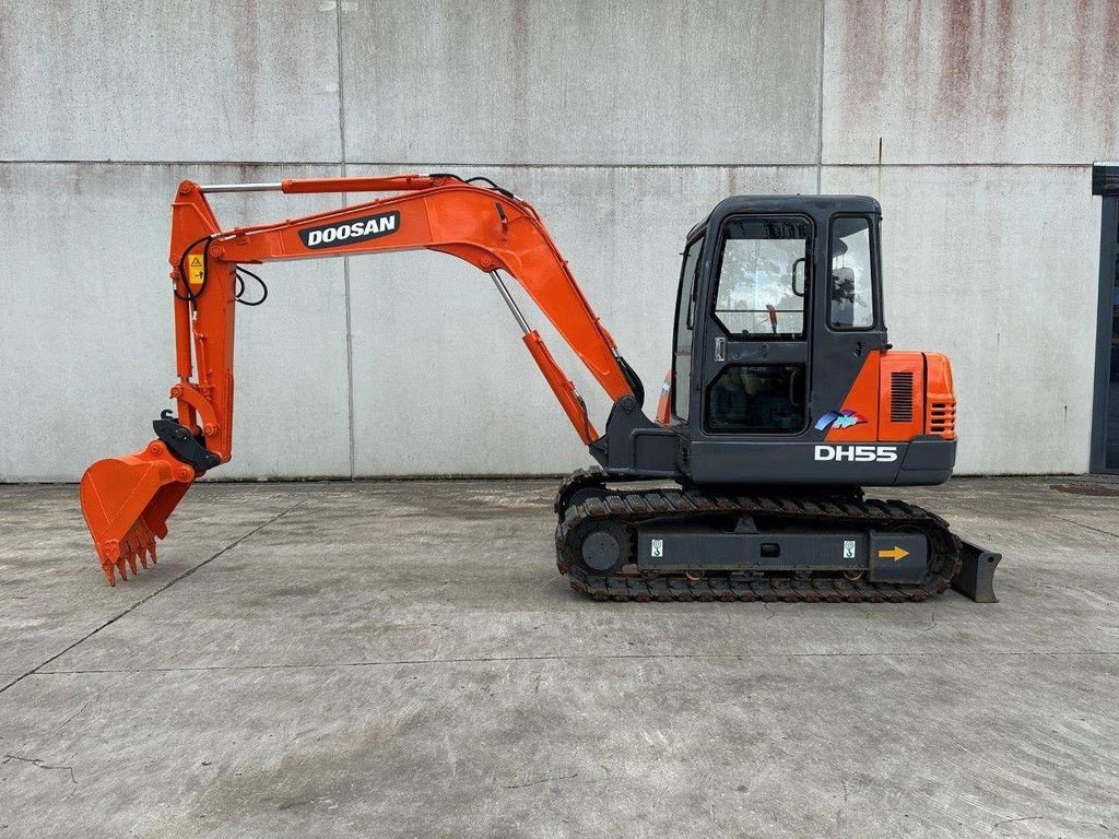 Kettenbagger du type Doosan DH55-V, Gebrauchtmaschine en Antwerpen (Photo 8)