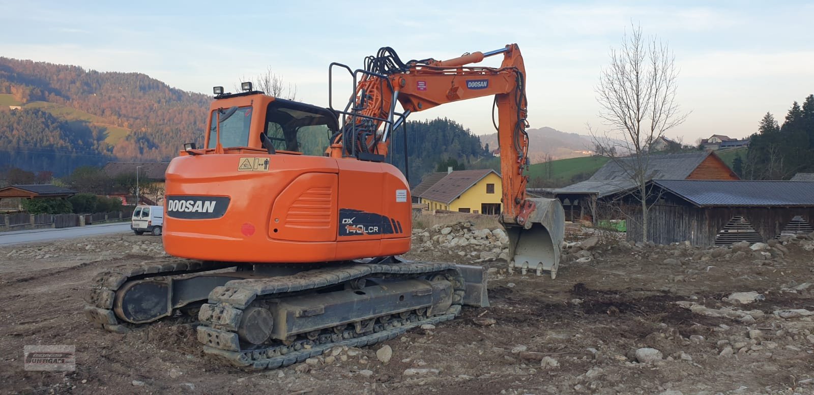 Kettenbagger des Typs Doosan DX 140 LCR-5, Gebrauchtmaschine in Deutsch - Goritz (Bild 4)