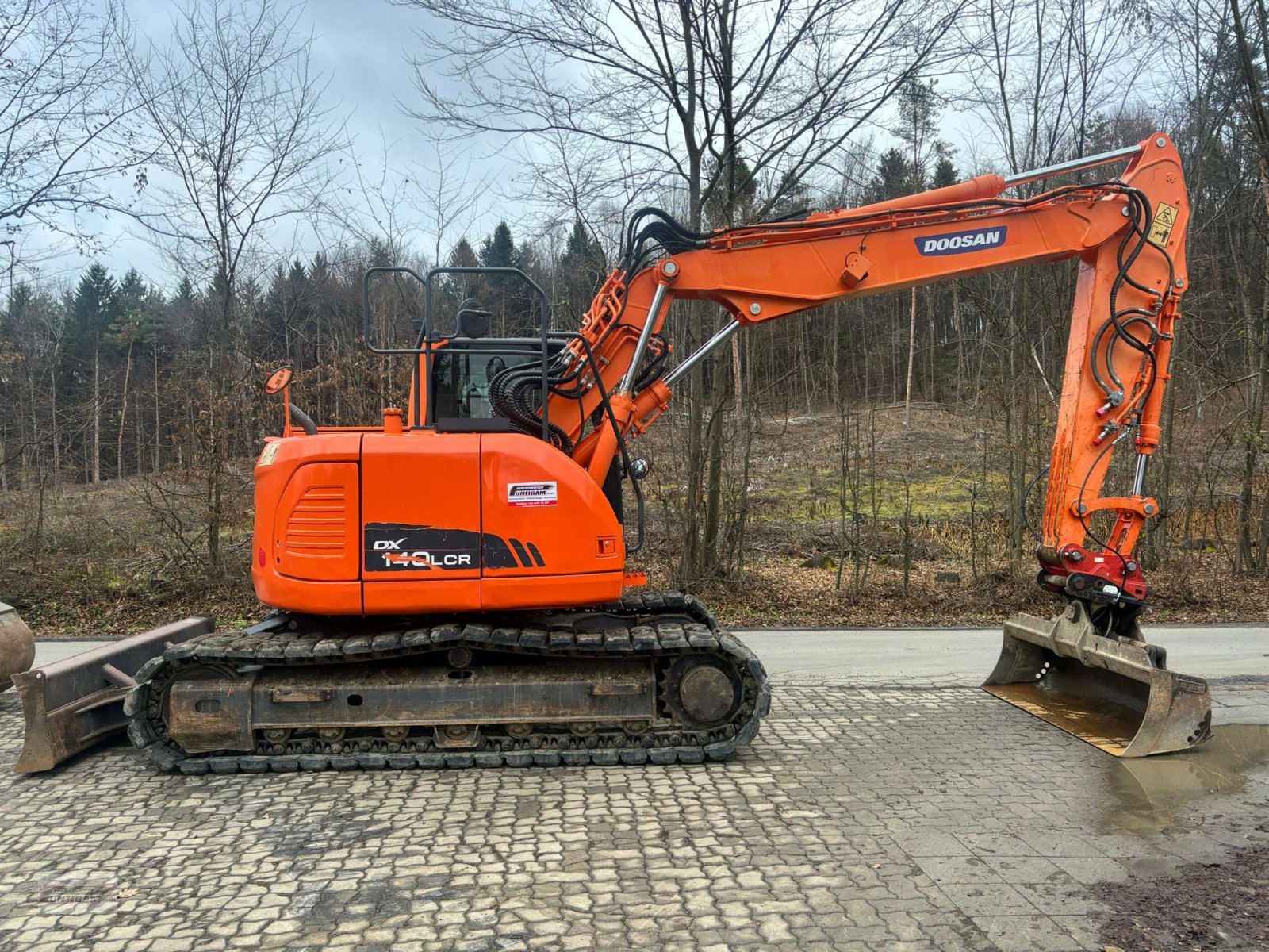 Kettenbagger del tipo Doosan DX 140 LCR-5, Gebrauchtmaschine en Deutsch - Goritz (Imagen 2)