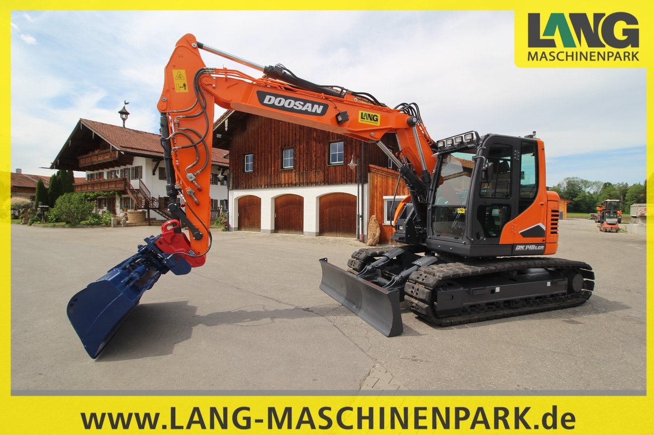 Kettenbagger des Typs Doosan DX 140 LCR, Gebrauchtmaschine in Petting (Bild 1)