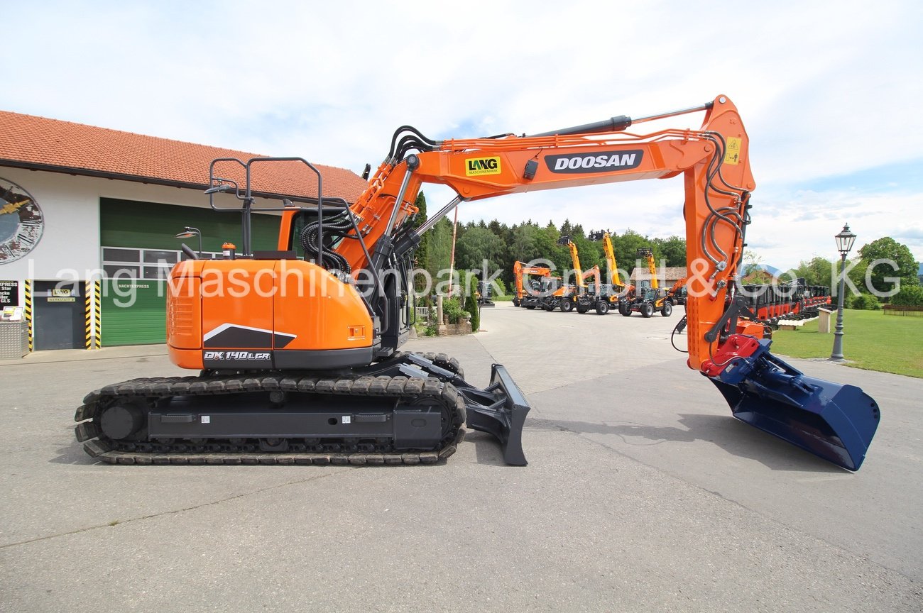 Kettenbagger typu Doosan DX 140 LCR, Gebrauchtmaschine v Petting (Obrázok 7)