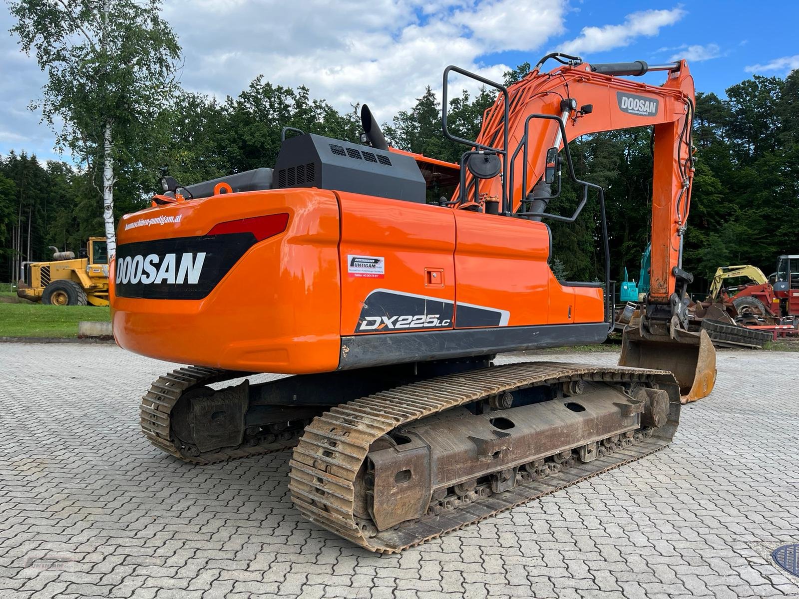 Kettenbagger van het type Doosan DX 225 LC-5, Gebrauchtmaschine in Deutsch - Goritz (Foto 8)