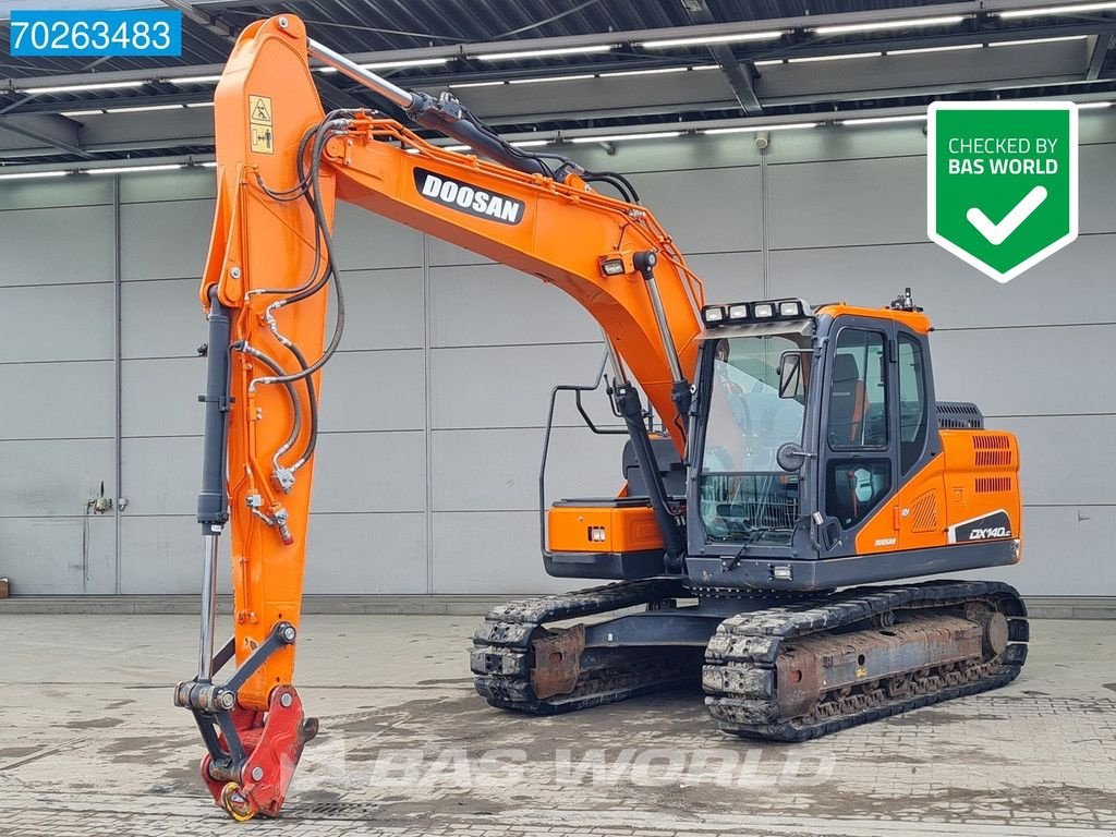 Kettenbagger za tip Doosan DX140 LC-5 GERMAN MACHINE - LOW HOURS, Gebrauchtmaschine u Veghel (Slika 1)