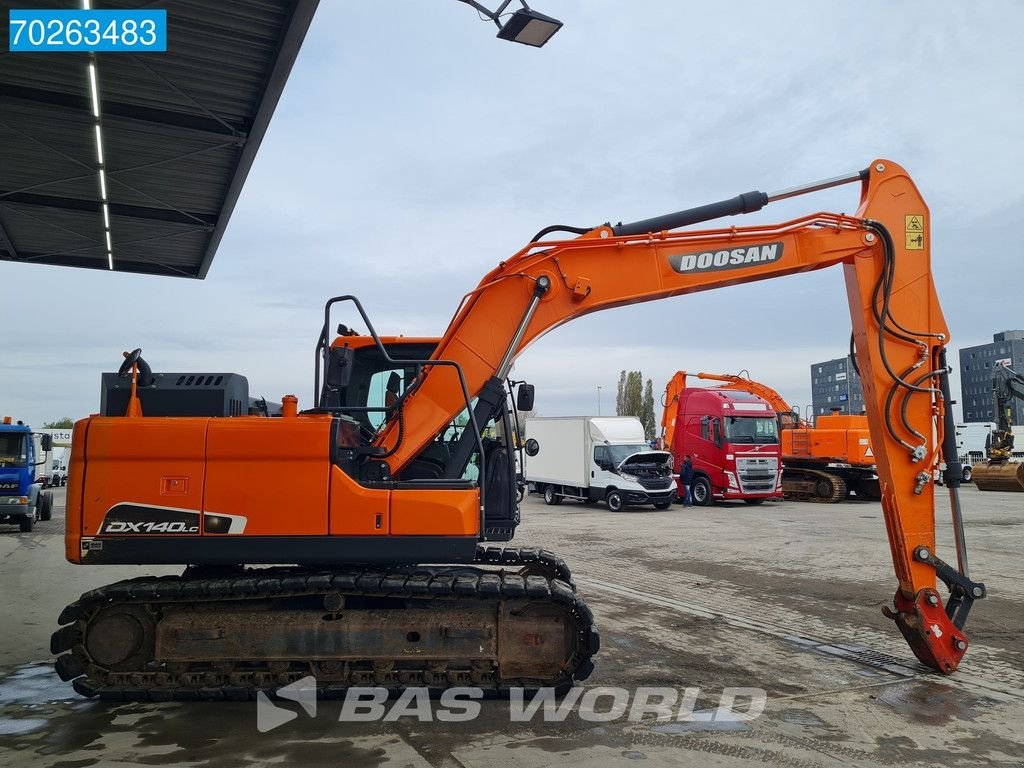 Kettenbagger typu Doosan DX140 LC-5 GERMAN MACHINE - LOW HOURS, Gebrauchtmaschine w Veghel (Zdjęcie 7)