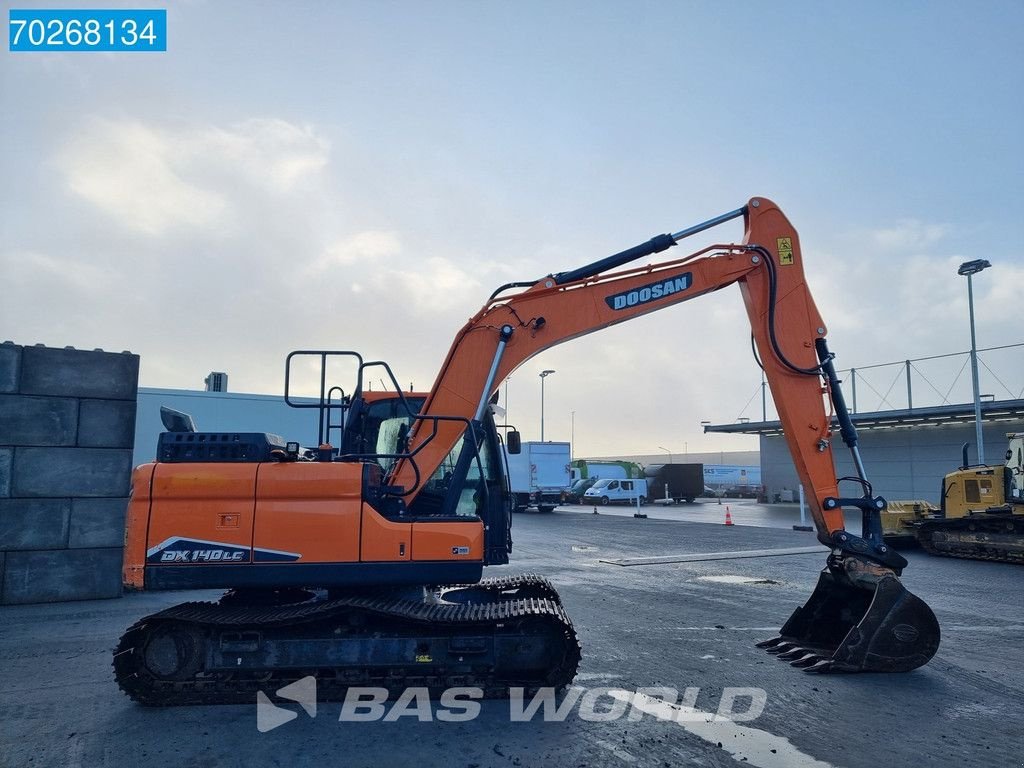 Kettenbagger Türe ait Doosan DX140 LC-7, Gebrauchtmaschine içinde Veghel (resim 5)