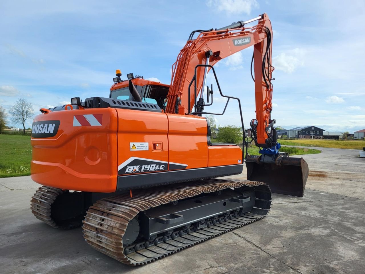 Kettenbagger typu Doosan DX140LC-3, Gebrauchtmaschine w Arum (Zdjęcie 3)