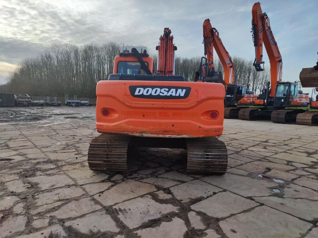 Kettenbagger tipa Doosan DX140LC, Gebrauchtmaschine u Arum (Slika 3)