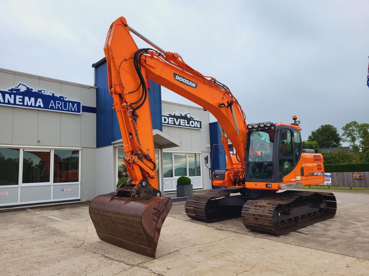 Kettenbagger типа Doosan DX180LC-3, Gebrauchtmaschine в Arum (Фотография 5)