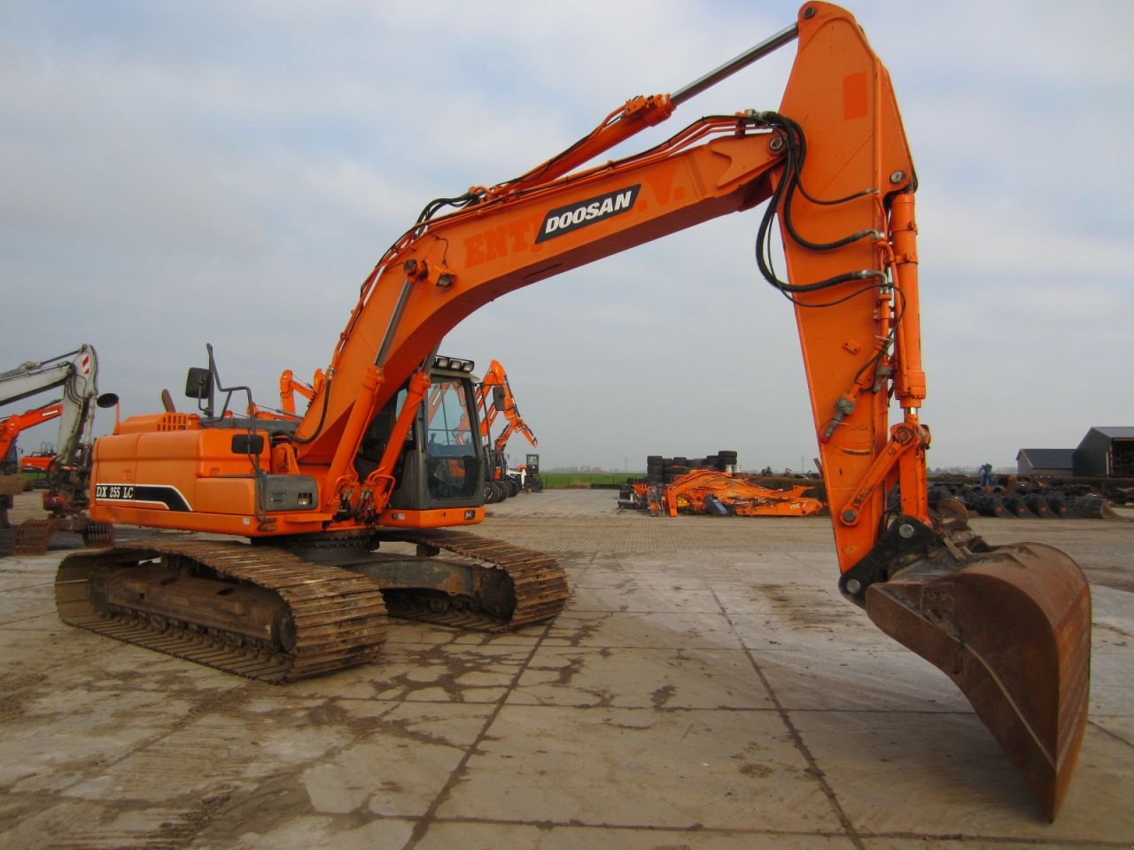 Kettenbagger tip Doosan DX255LC-3, Gebrauchtmaschine in Arum (Poză 4)