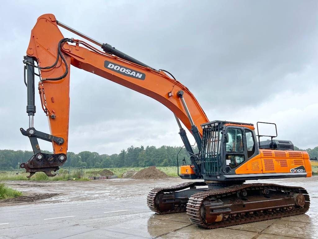 Kettenbagger del tipo Doosan DX420LC-5 - Scania Engine / Good Condition, Gebrauchtmaschine en Veldhoven (Imagen 2)