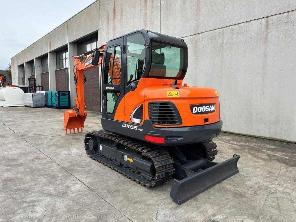 Kettenbagger типа Doosan DX55-9C, Gebrauchtmaschine в Antwerpen (Фотография 7)