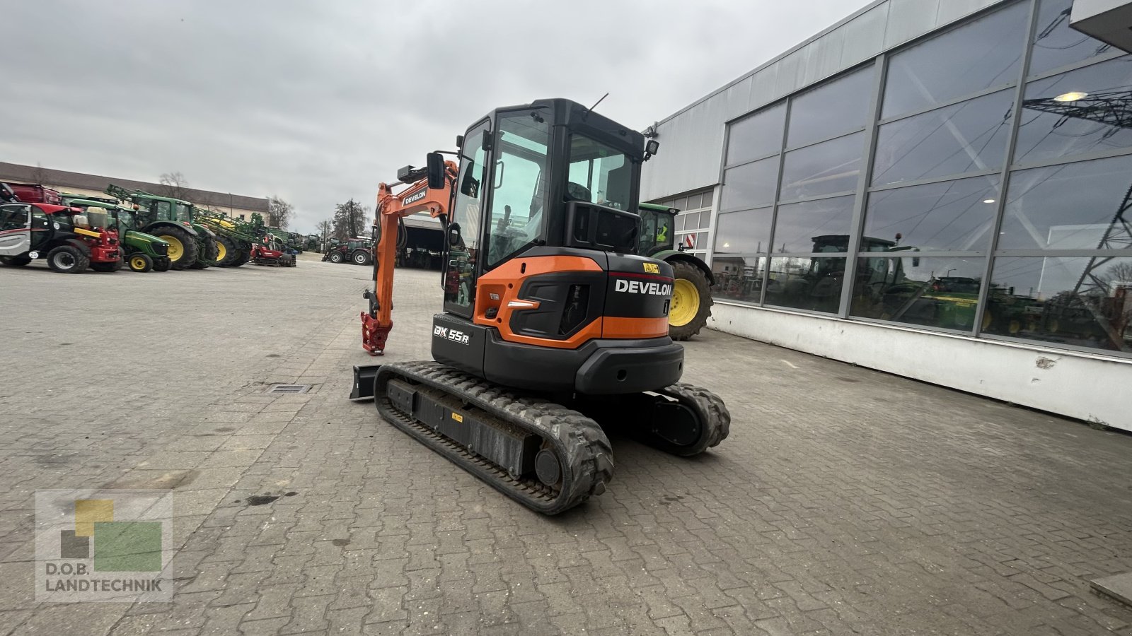 Kettenbagger типа Doosan DX55R-7, Gebrauchtmaschine в Regensburg (Фотография 8)