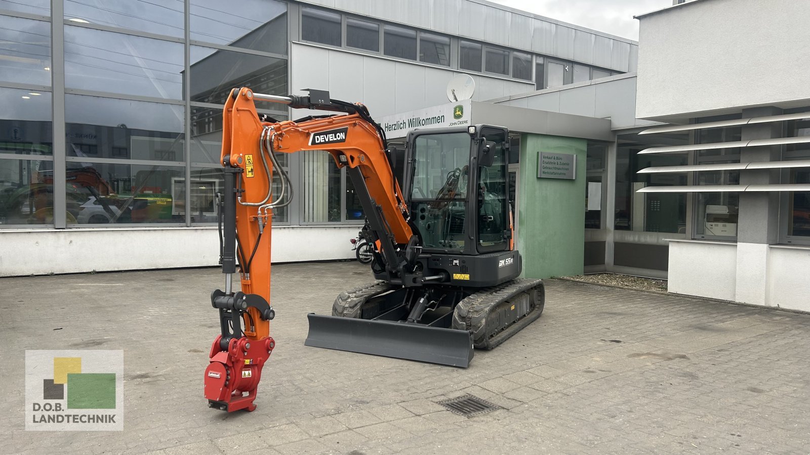 Kettenbagger del tipo Doosan DX55R-7, Gebrauchtmaschine en Langweid am Lech (Imagen 1)