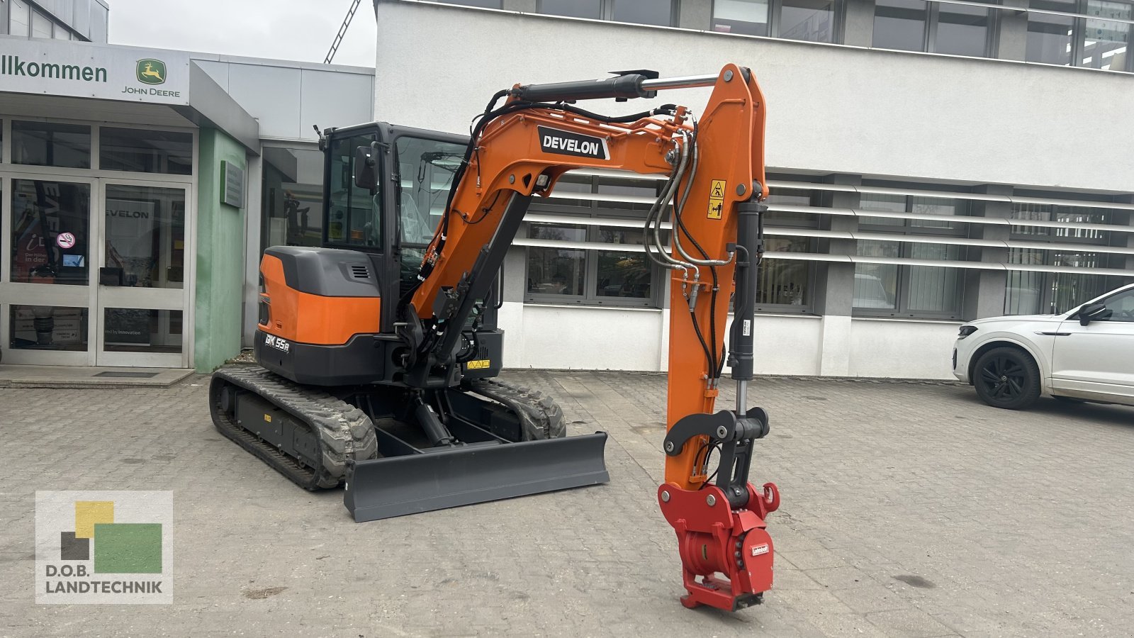 Kettenbagger van het type Doosan DX55R-7, Gebrauchtmaschine in Regensburg (Foto 3)