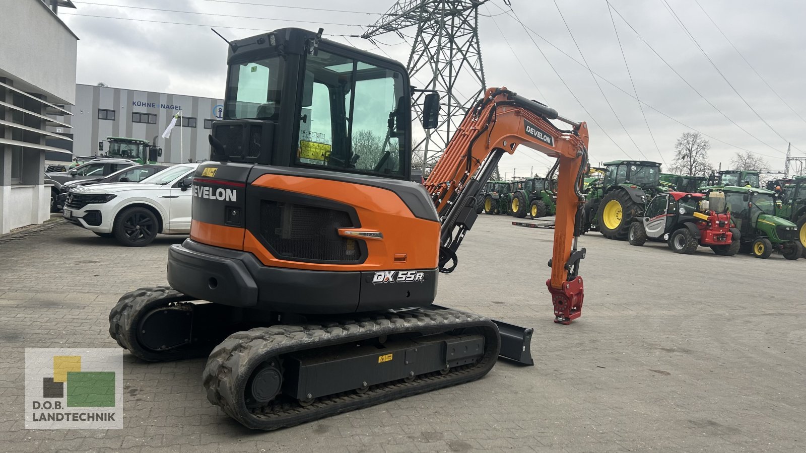 Kettenbagger van het type Doosan DX55R-7, Gebrauchtmaschine in Regensburg (Foto 5)