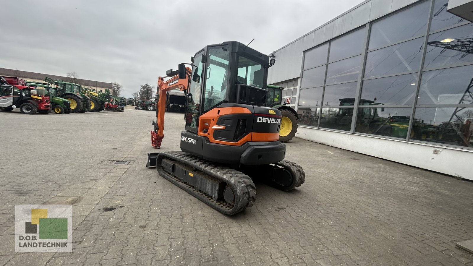 Kettenbagger typu Doosan DX55R-7, Gebrauchtmaschine v Langweid am Lech (Obrázek 8)