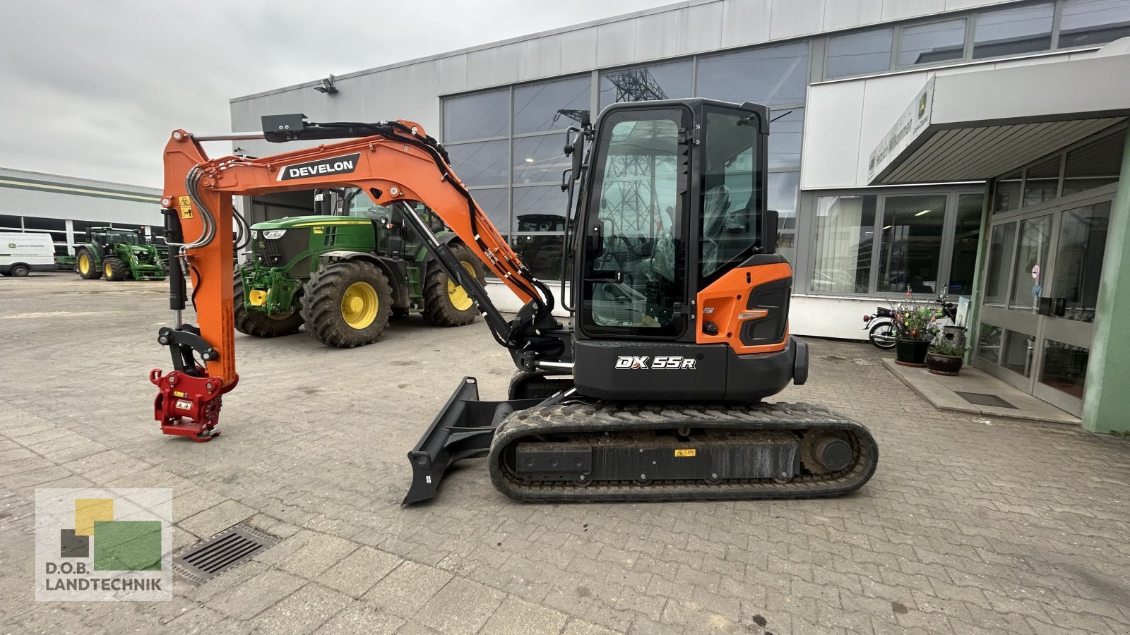 Kettenbagger typu Doosan DX55R-7, Gebrauchtmaschine w Langweid am Lech (Zdjęcie 9)