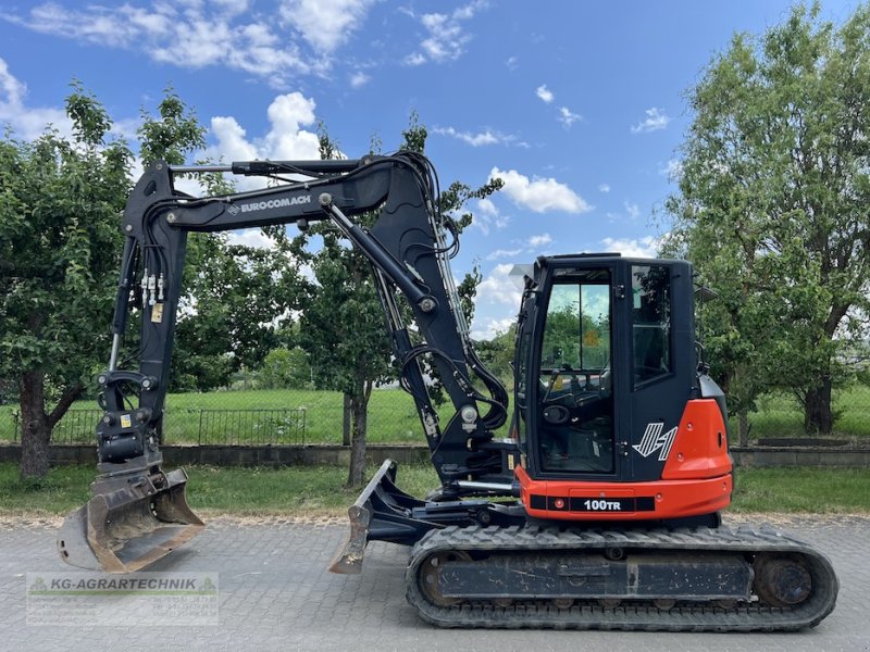 Kettenbagger des Typs Eurocomach ES95TR 100TR 10to Kettenbagger 1600h, Gebrauchtmaschine in Langensendelbach