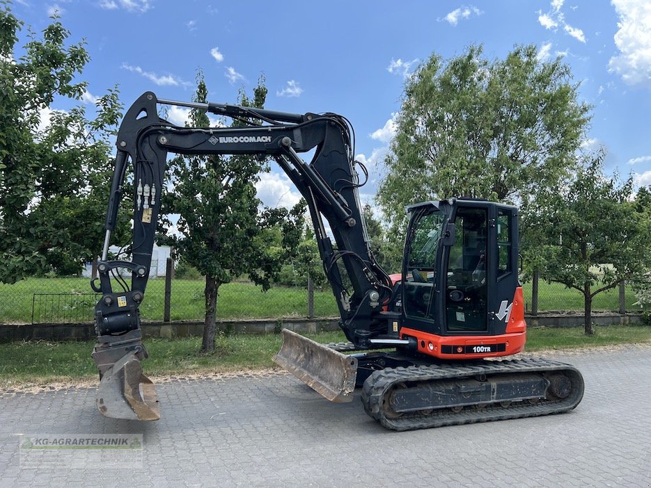 Kettenbagger des Typs Eurocomach ES95TR 100TR 10to Kettenbagger 1600h, Gebrauchtmaschine in Langensendelbach (Bild 2)