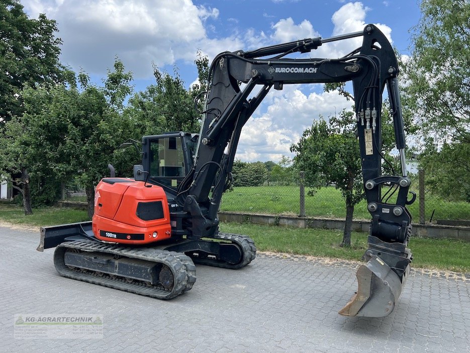 Kettenbagger des Typs Eurocomach ES95TR 100TR 10to Kettenbagger 1600h, Gebrauchtmaschine in Langensendelbach (Bild 5)