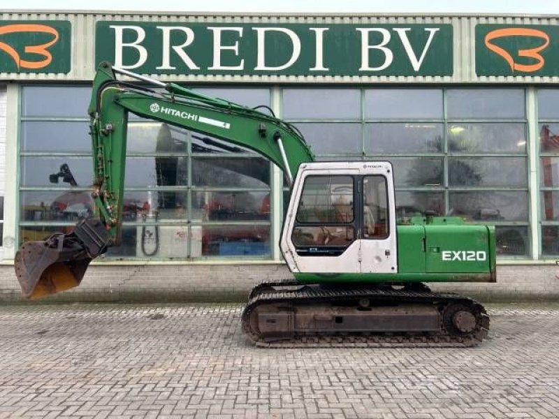 Kettenbagger van het type Hitachi EX 120, Gebrauchtmaschine in Roosendaal (Foto 1)