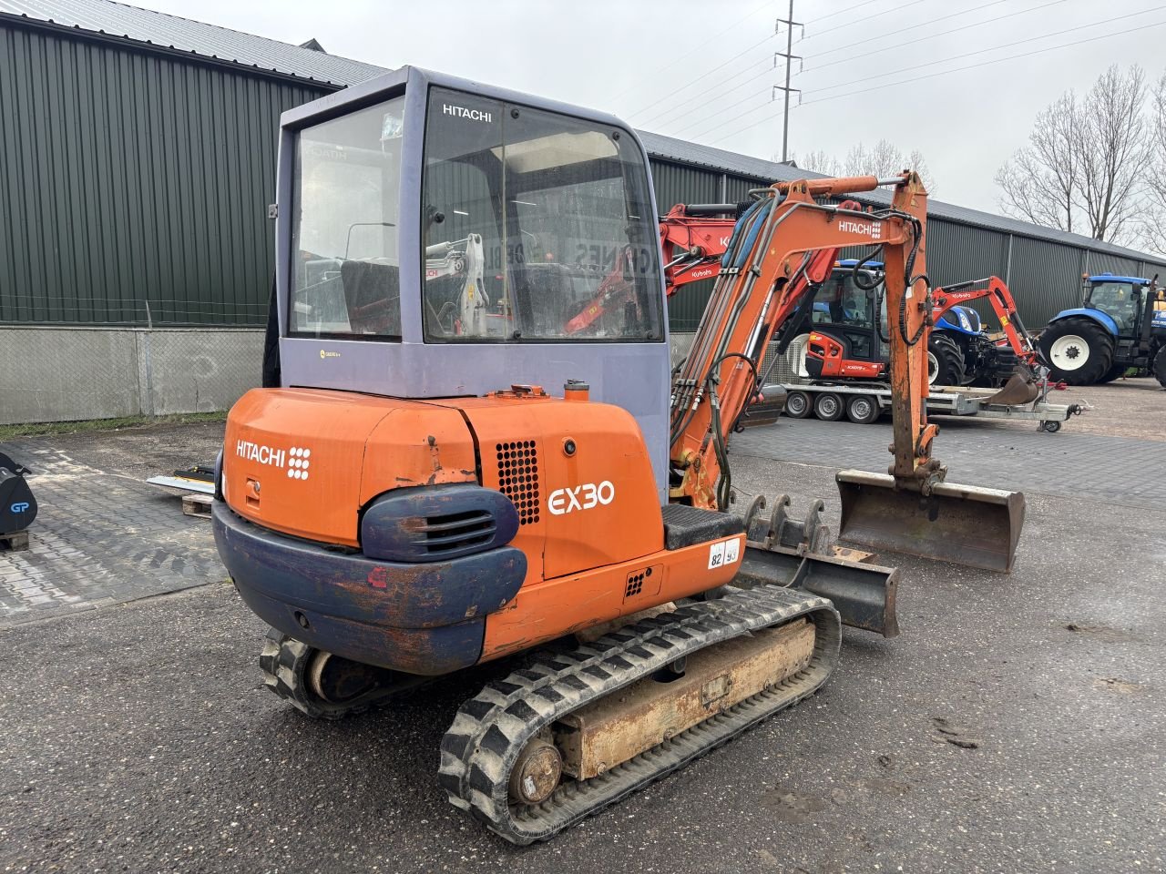 Kettenbagger van het type Hitachi EX30, Gebrauchtmaschine in Heerenveen (Foto 4)