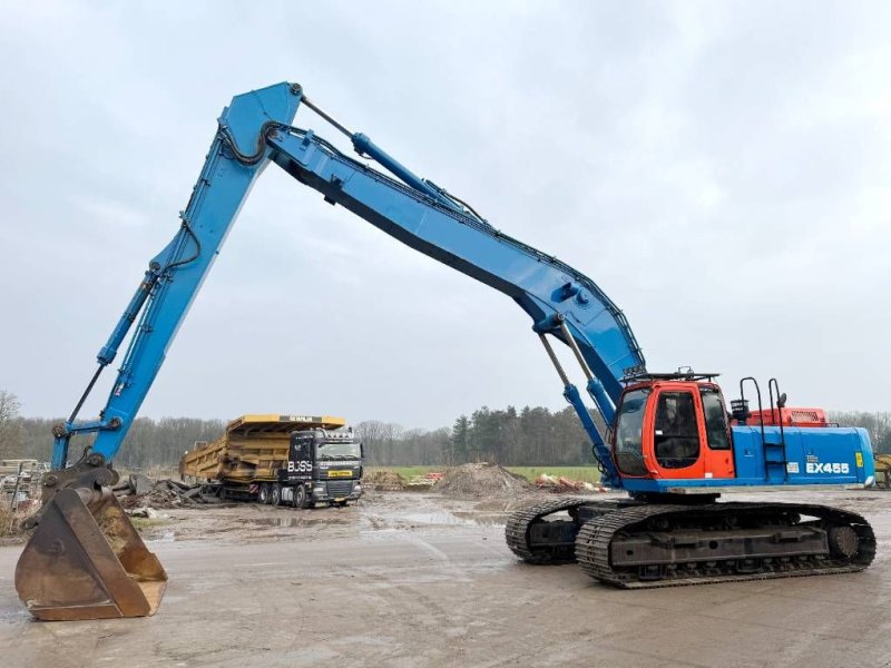 Kettenbagger van het type Hitachi EX455 - 16 Meter Long Reach / Dutch Machine, Gebrauchtmaschine in Veldhoven (Foto 1)