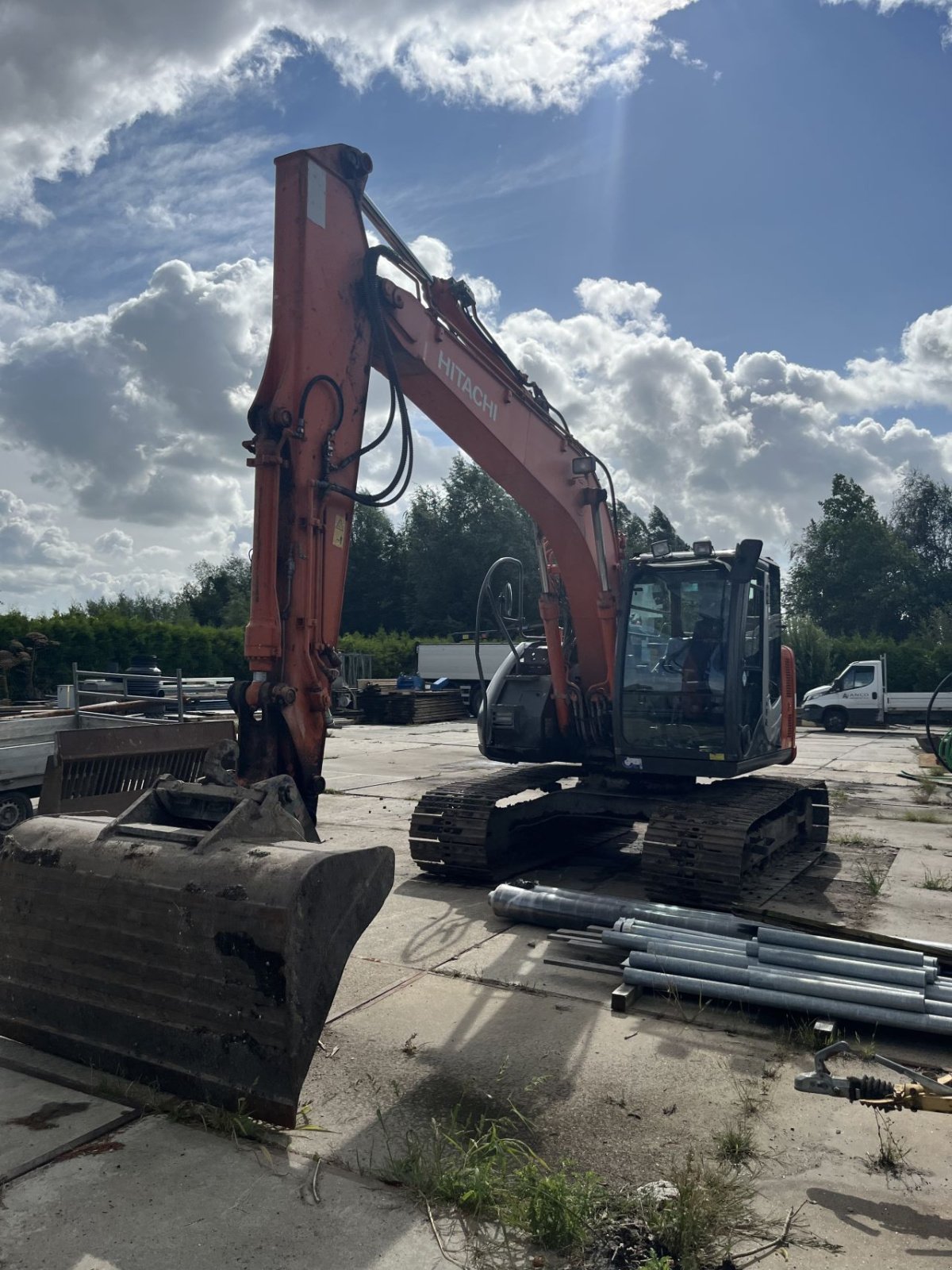 Kettenbagger del tipo Hitachi Zaxis 135 us, Gebrauchtmaschine en Aalsmeer (Imagen 4)