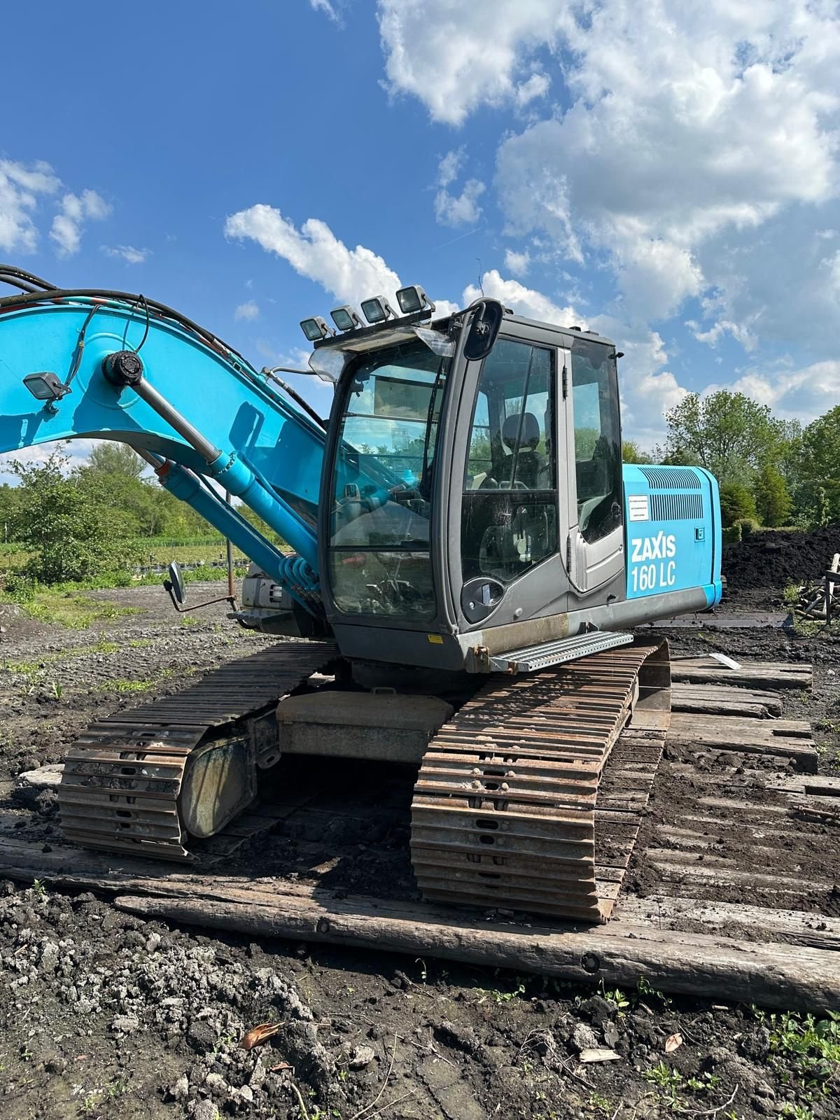 Kettenbagger del tipo Hitachi Zaxis 160LC-3, Gebrauchtmaschine en Kudelstaart (Imagen 9)