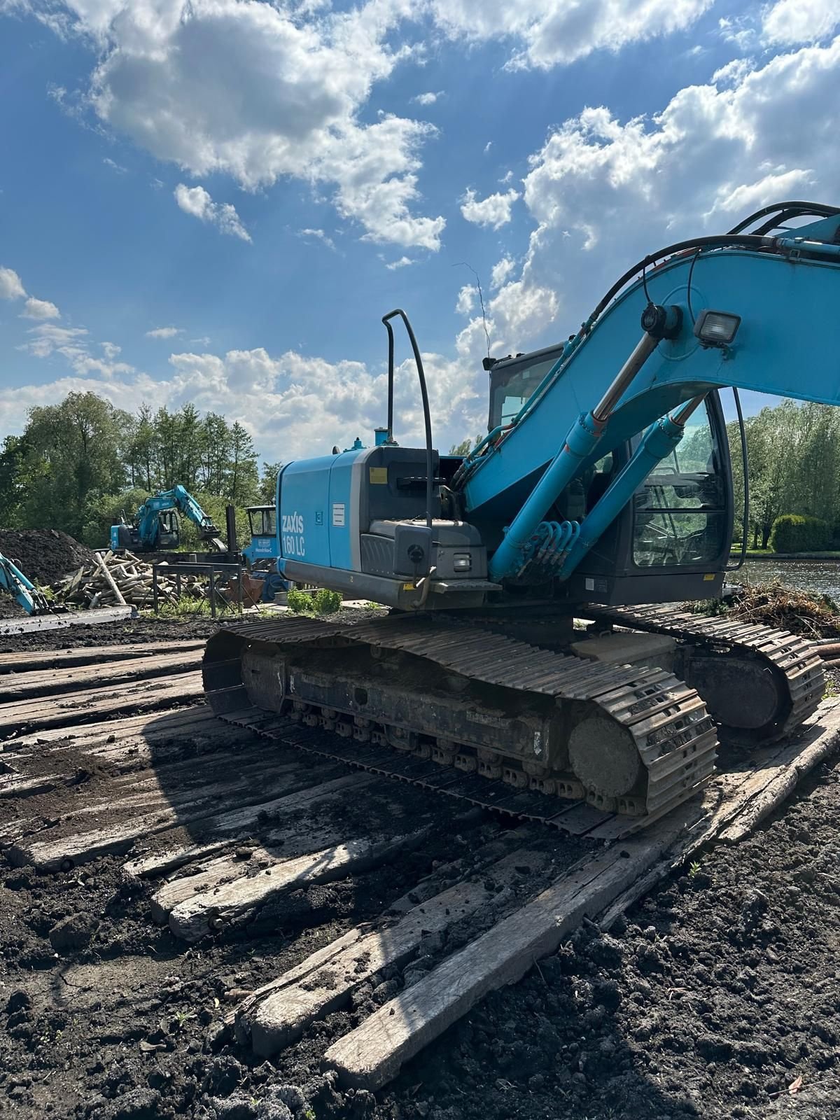 Kettenbagger tip Hitachi Zaxis 160LC-3, Gebrauchtmaschine in Kudelstaart (Poză 8)