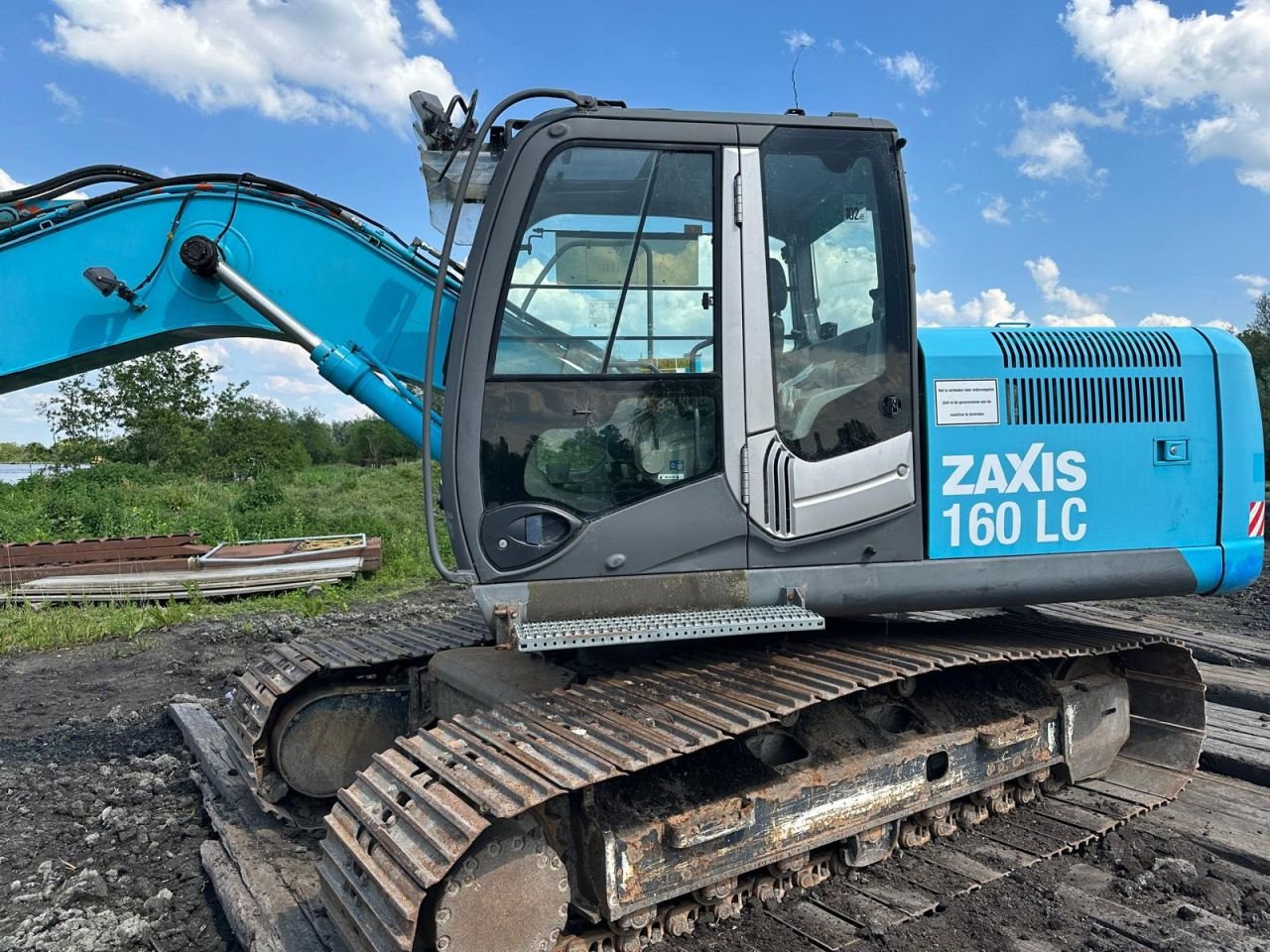 Kettenbagger a típus Hitachi Zaxis 160LC-3, Gebrauchtmaschine ekkor: Kudelstaart (Kép 2)