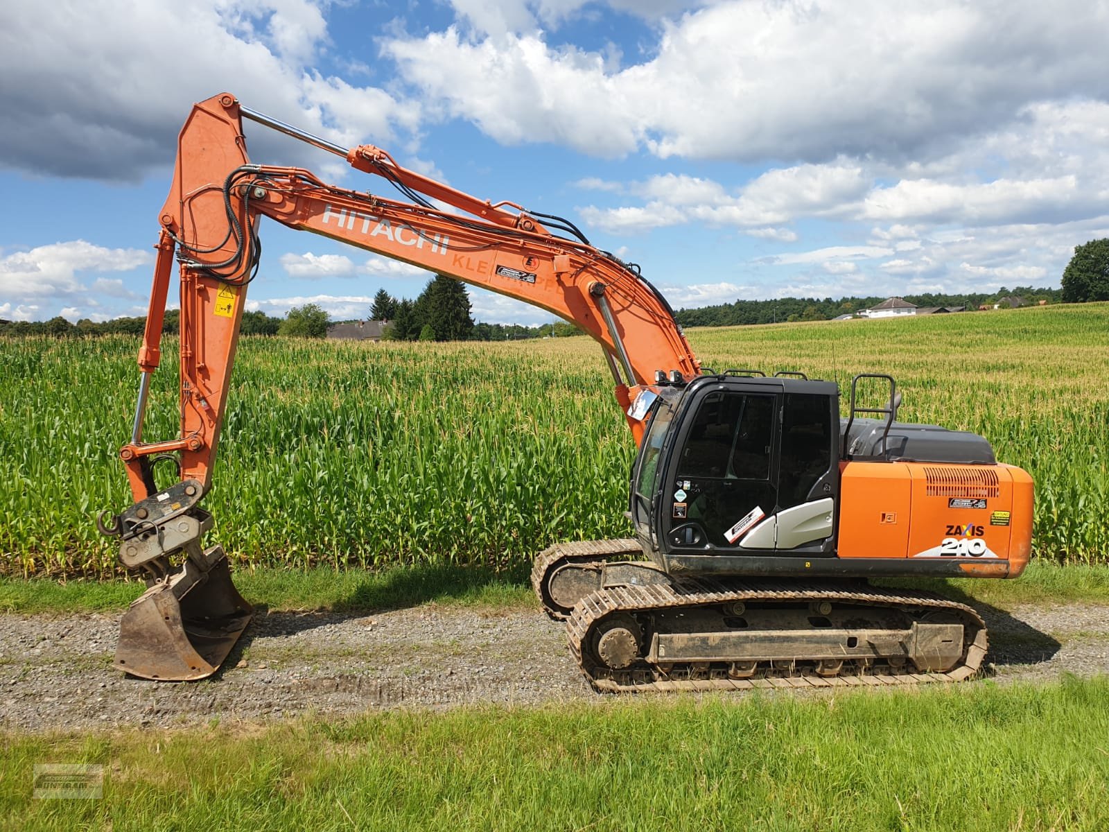 Kettenbagger van het type Hitachi ZX 210-6, Gebrauchtmaschine in Deutsch - Goritz (Foto 1)