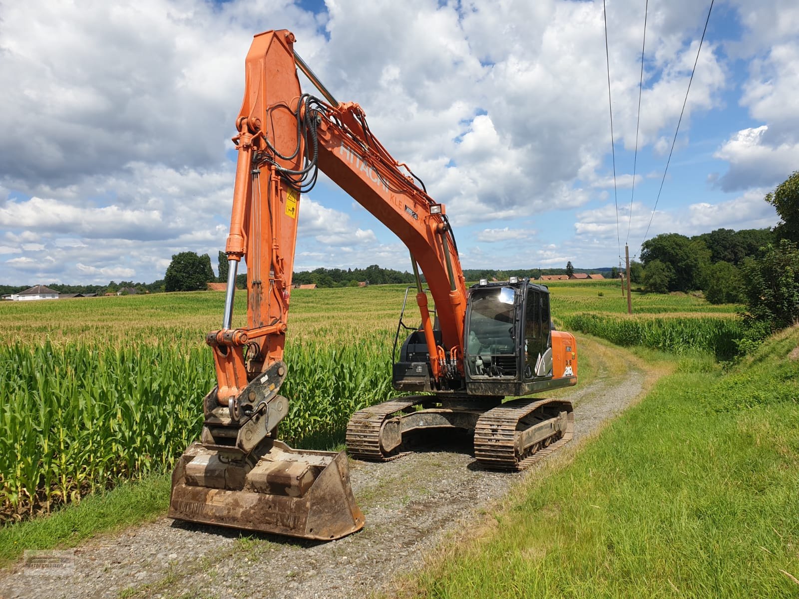 Kettenbagger Türe ait Hitachi ZX 210-6, Gebrauchtmaschine içinde Deutsch - Goritz (resim 3)